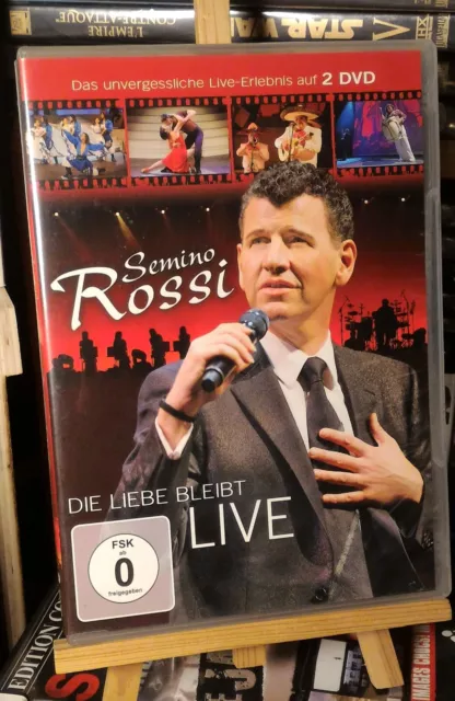 Semino Rossi - Die Liebe bleibt : LIVE - Edition double DVD **  DVD OCCASION