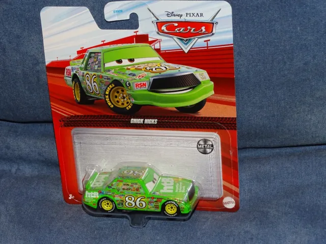 Rare Voiture Disney Pixar Cars Chick Hicks N°86 De La Course Piston Cup