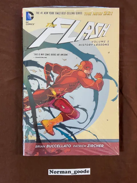 The Flash vol. 5 - History Lessons *NEW* Hardcover DC Comics