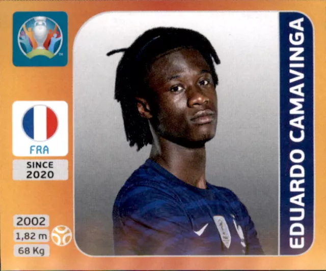 Panini EM EURO 2020 Tournament 2021 Sticker 581 - Eduardo Camavinga - Frankreich