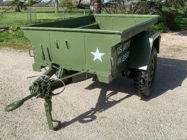 Remorque Trailer M416 Jeep Willys Hotchkiss MUTT