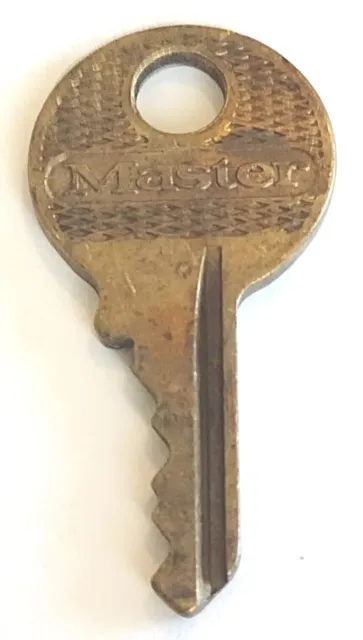Repuesto vintage Key Master Lock Co 0464 Milwaukee Appx 1-5/8