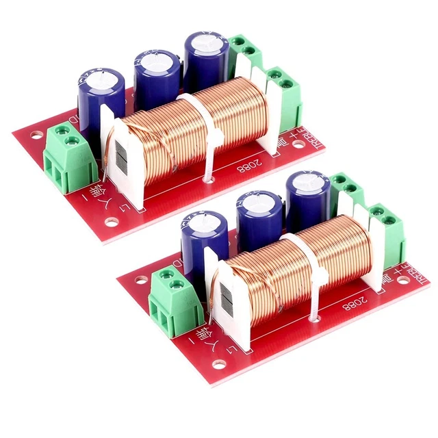 Crossover Audio 2 Vie 400W YLY-2088 - Filtro Regolabile Per Altoparlanti - Controllo Bassi E Alti - Foto 11