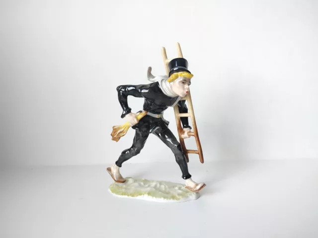 VIntage Hutschenreuther Germany Chimney Sweep Figurine Karl Tutter