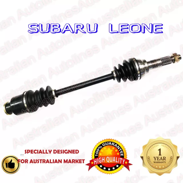 1 Brand New Front CV Joint Drive Shaft for Subaru Vortex 1985-1989