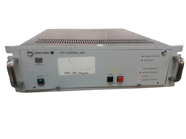 Edwards/Seiko Seiki SCU-400 Turbomolecular Pump Control Unit STP Vacuum 110V