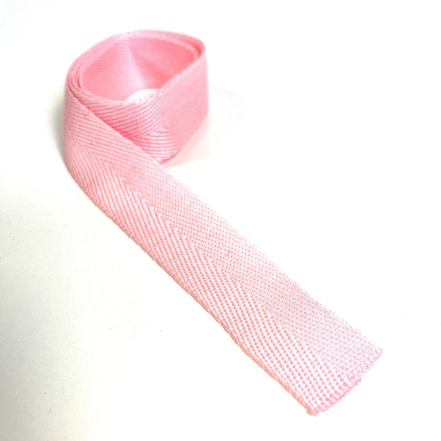 Starkes & strapazierfähiges Acrylgurtband - 25 mm breit - rosa - pro Meter