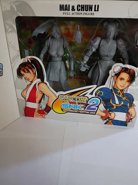 CAPCOM VS SNK 2 Poster | Chun-Li Key Art | Arcade Naomi Fighting