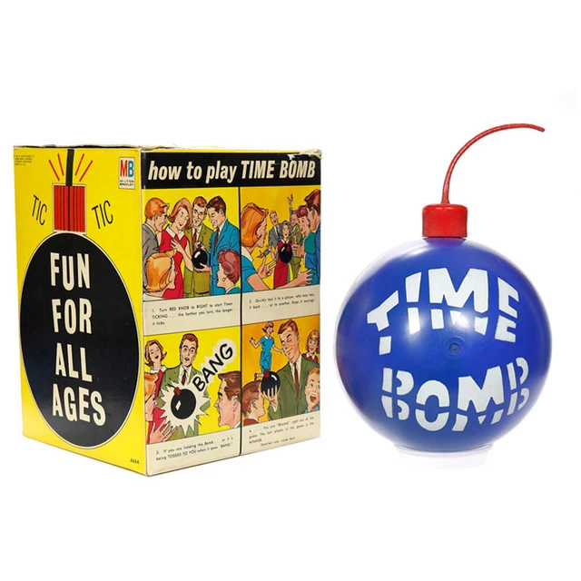 1964 TIME BOMB GAME in BOX by Milton Bradley NICE! 275.00 PicClick