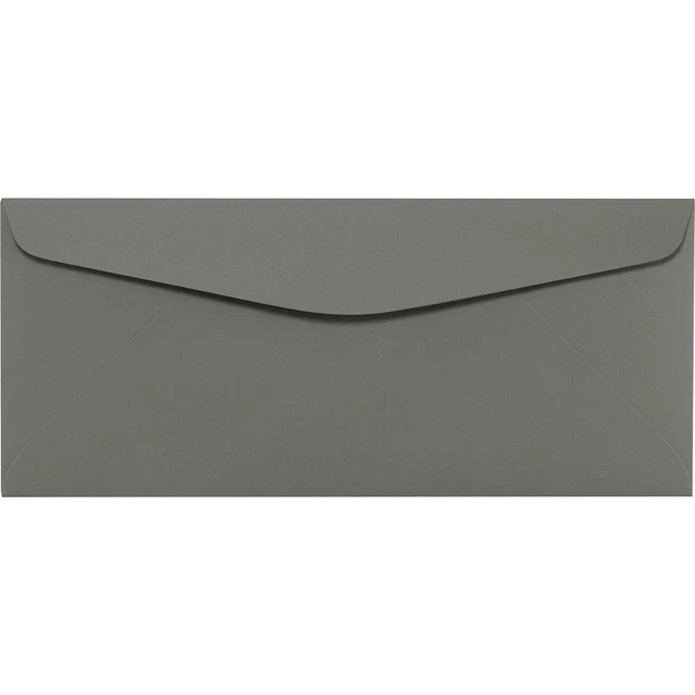 LUX #10 Regular Envelopes (4 1/8 x 9 1/2) 50/Pack Smoke (LUX-4260-22-50)