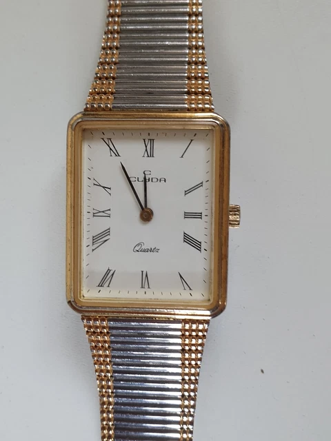 Montre Bracelet Vintage N1917 Quartz - Ne Fonctionne Pas (pile ?) - Occasion - Diamètre ~1.9 Cm