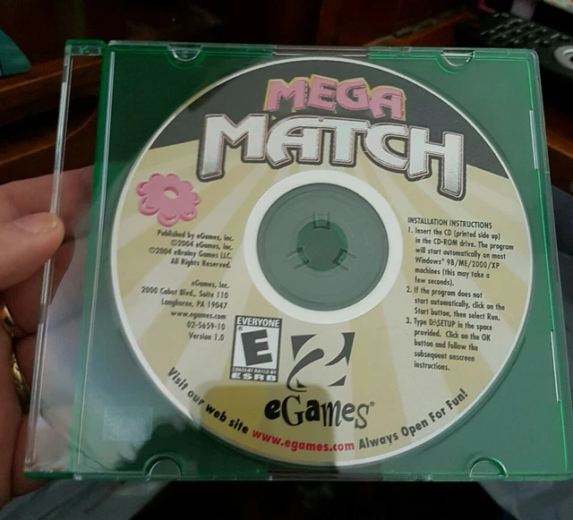 eGames Mega Match for Windows PC