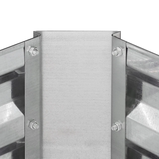 Hochbeet Gemüsebeet Pflanzbeet Metall 30x120x90 Blumenbeet Salatbeet Kräuterbeet 7