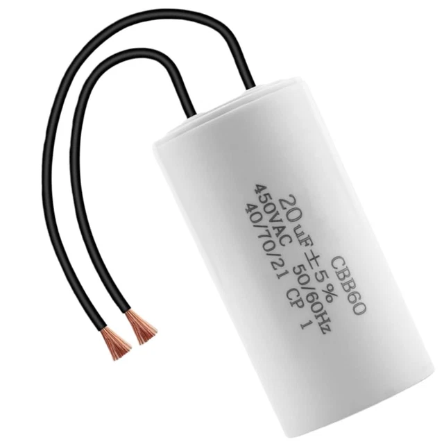 Condensateur Moteur CBB60 10µF 450V Permanent - Neuf - Pour Démarrage Moteur