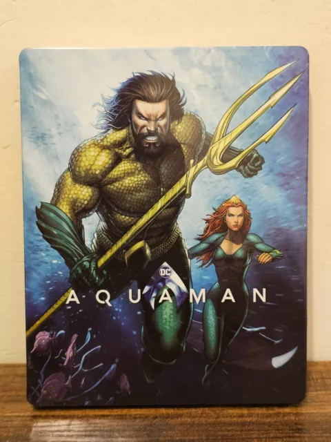 Aquaman Steelbook (4K Ultra HD + Blu-Ray) DC Universe - Jason Momoa