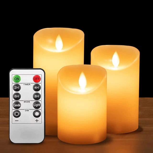 Candele LED Tremolanti - Set Di 14, Per Halloween, Natale E Matrimoni - Foto 11