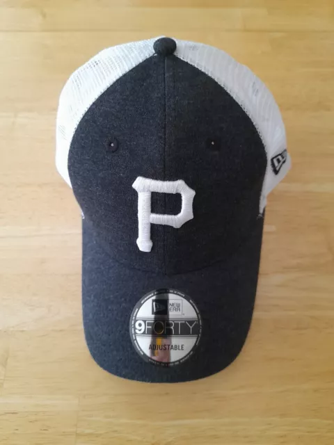 New Era 9Forty Pittsburgh Pirates Cap. Trucker Style. OSFM. Adjustable. BNWT