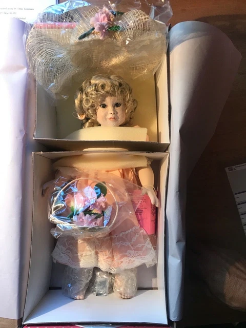 Paradise Galleries Porcelain  Doll Treasury Collection Jennifer Premier Edition