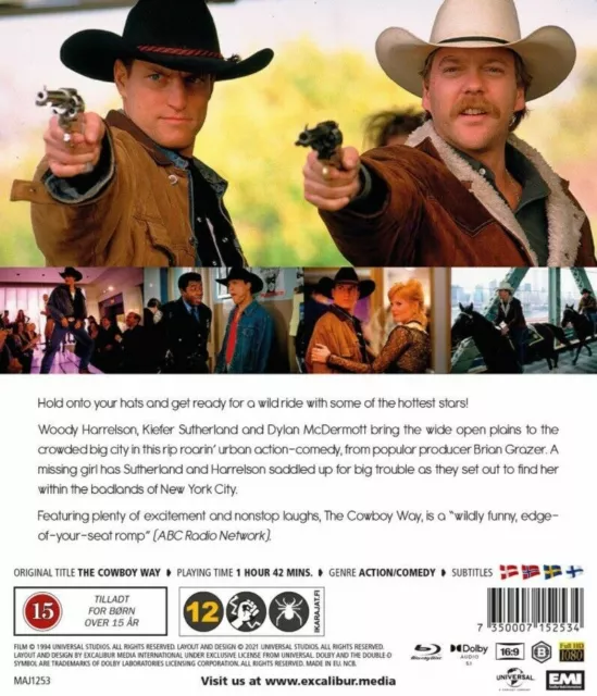 The Cowboy Way (1994) Blu-Ray BRAND NEW (USA Compatible) 2