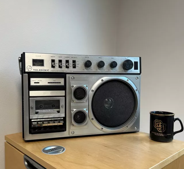 Telesonic CA-8000 vintage boombox ghettoblaster retro