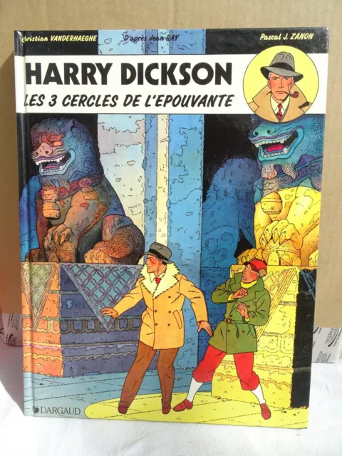 BD Harry Dickson - Les 3 cercles de l'épouvante - EO 1990
