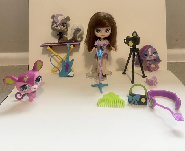 TOTALLY TALENTED PET Band Littlest Pet Shop Complete Set And