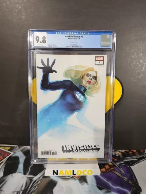 Marvel INVISIBLE WOMAN #1 Fantastic Four CGC 9.8 Stephanie Hans Variant 9/19