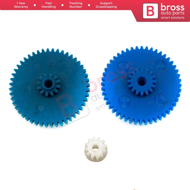 QUARKZMAN 40 Pièces Engrenages Plastique 12 Dents Module 0.5 - Pour Robot RC, DIY Et Modèles