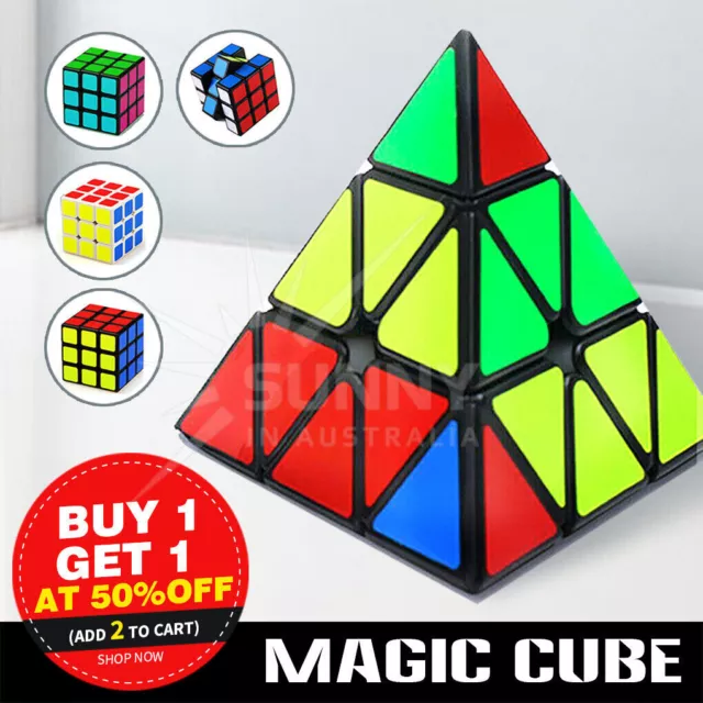 3X3 4X4 5X5 Magic Cube Super Smooth Cube Fast Speed Puzzle Gift for Kids Toy