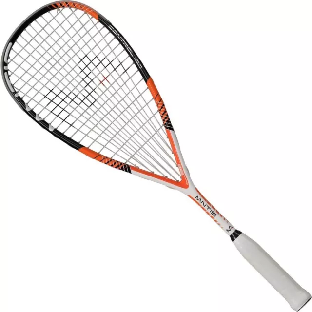 Mantis Unisex Adult SQR503 Control 130 Squash 27 inch, White and Orange