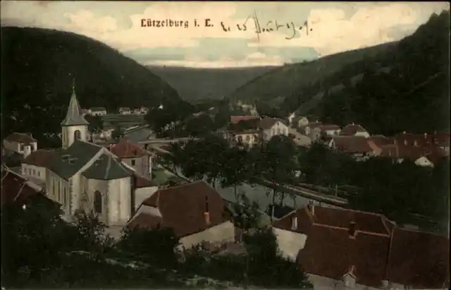 LÜTZELBURG Lutzelbourg 1909 CPA Frankreich Vintage Postcard alte Ansichtskarte