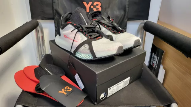 ⭐ Adidas Y-3 Runner 4D IOW+Neu+OVP+Gr. 42 2/3-US 9- UK 8,5-zx UNISEX