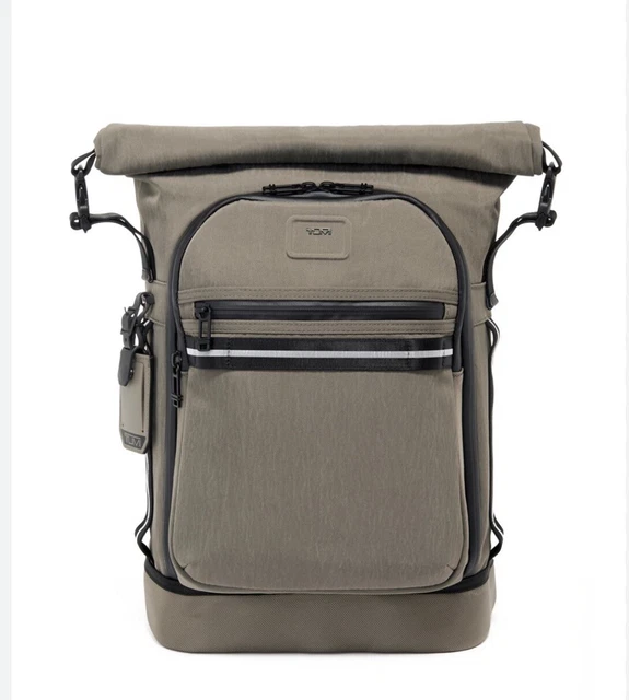 Tumi Alpha Bravo Ally Roll Top Backpack MSRP$575 Open Box