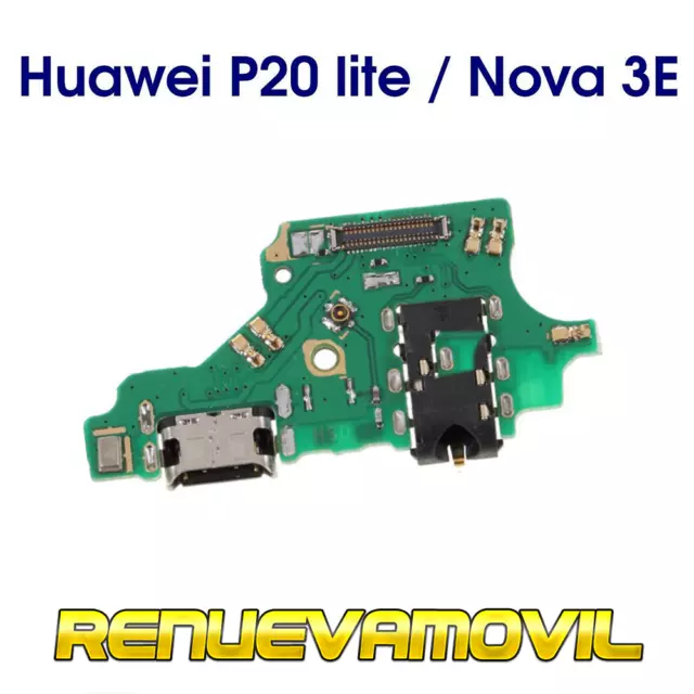 Flex Tipo C Conector Puerto De Carga Microfono Para Huawei P20 Lite/Nova 3E