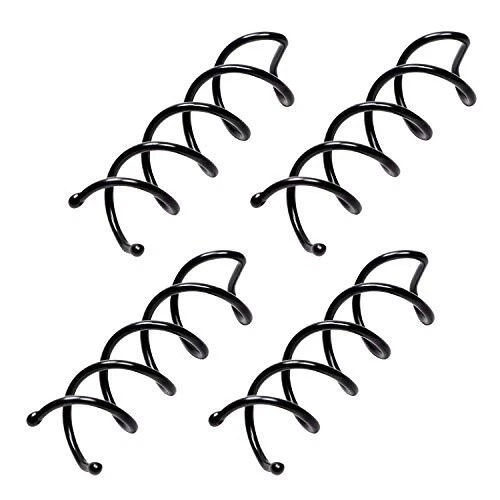 4pcs 1.88 Inch Length Spiral Hair Pin Spin Twist Pin For Women Girl Diy Hair Sty