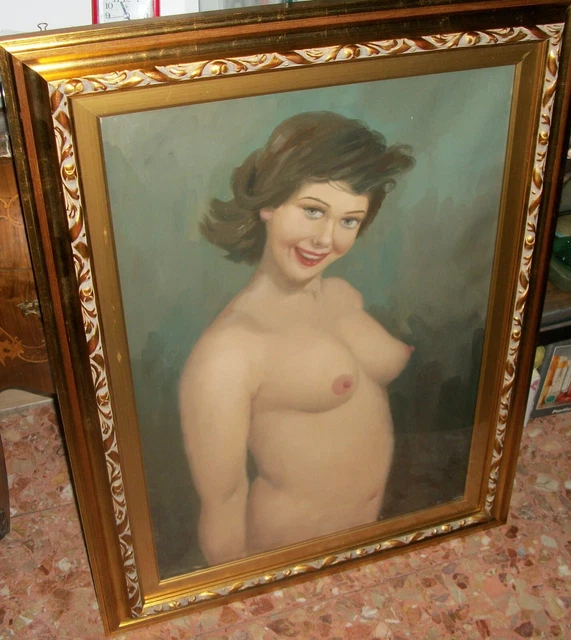 Qradro nudo femminile firma SIRIO