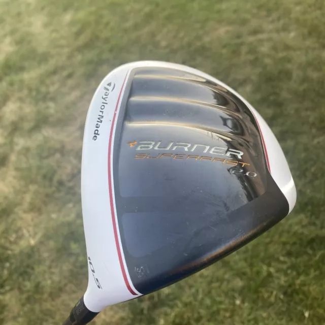TaylorMade Burner Superfast 2.0 Driver 10.5* R Flex Reax 4.8 Shaft RH w/ Cover