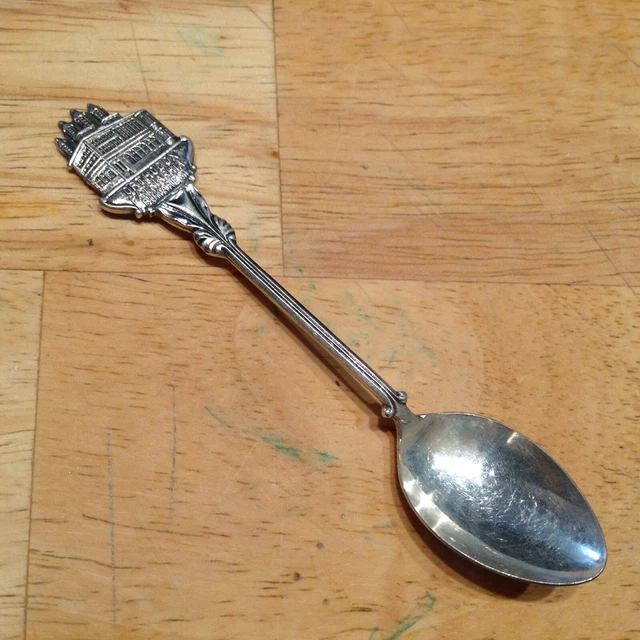 Vintage Souvenir Spoon Collectible Orthodox Patriarhia Bukarest (K4)