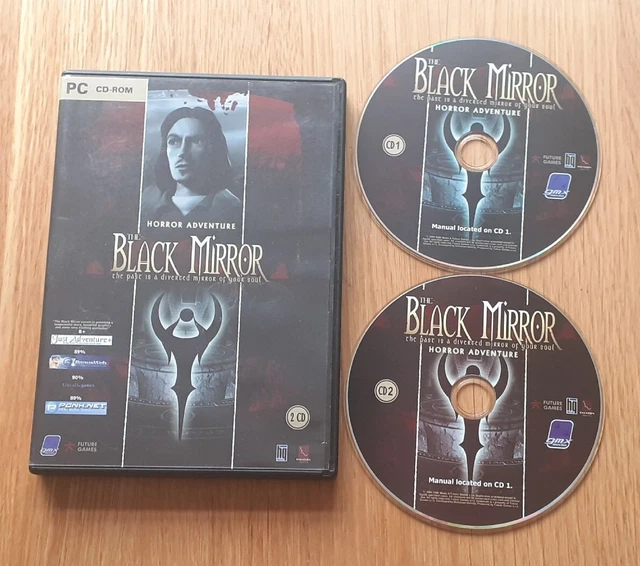 THE BLACK MIRROR 1 Pc Cd Rom Horror Adventure - Windows 98SE/ME/2000/XP