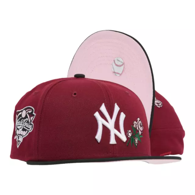 New Era New York Yankees Two Tone Rose 59FIFTY Fitted Hat Cap Size 7 3/8