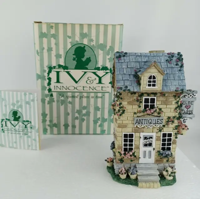 Ivy & Innocence #05060 YATES' ANTIQUE SHOP 1997 Hand-Numbered with BOX