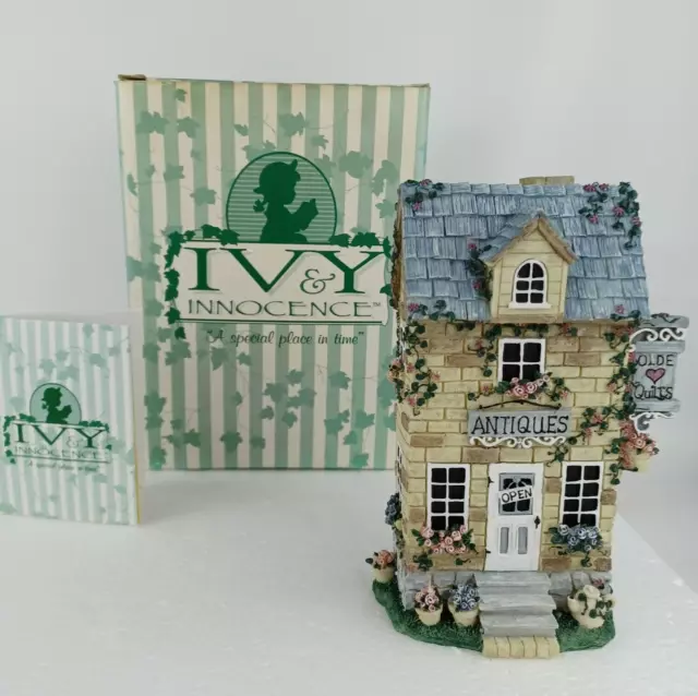 Ivy & Innocence #05060 YATES' ANTIQUE SHOP 1997 Hand-Numbered with BOX