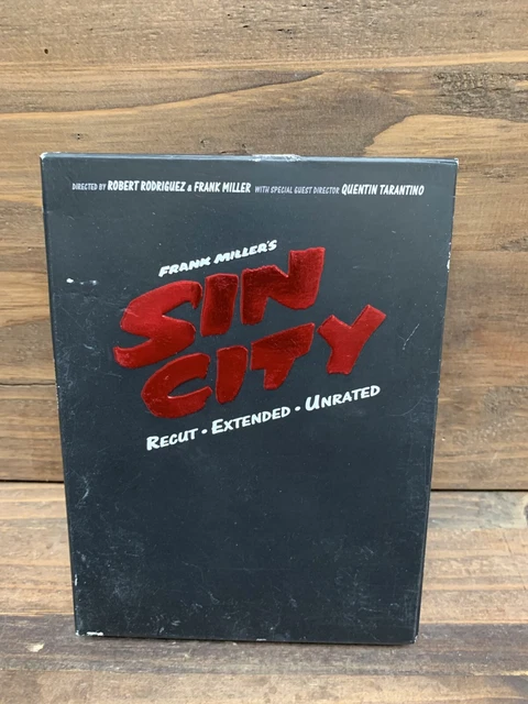 Sin City The Ultimate Sin Extended Frank Miller's 2-Disc Box Set (1-Missing DVD)