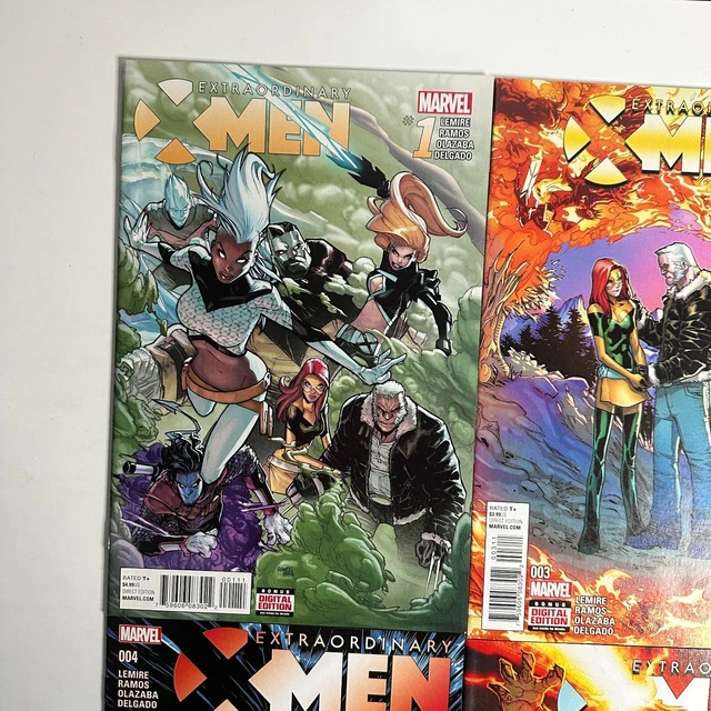 Marvel Comics Extraordinary X-Men #1 3 4 5 NM 2015 Jeff Lemire 2