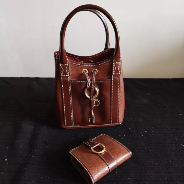 Rare Sac à Main LANCEL + Porte Monnaie Maroquinerie De Luxe.Collection Vintage👜