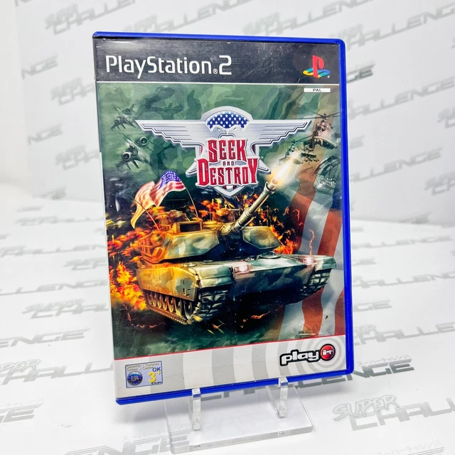 Seek and Destroy PS2 PlayStation 2 PAL/UK Play It Complete with Manual