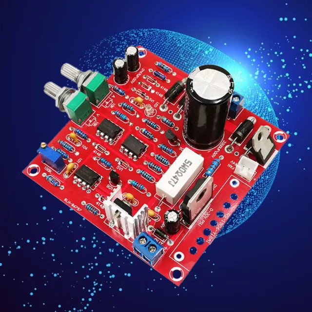 0-30V Red 2mA-3A Continuously Adjustable Regulated Power Supply Kit #W5