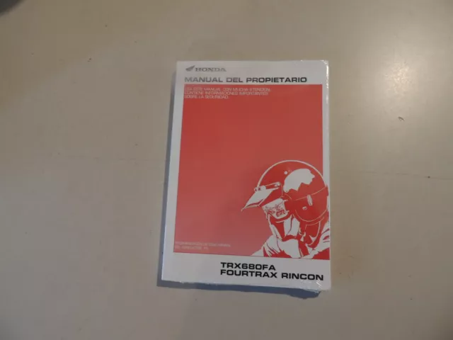 Manual del propietario Honda TRX 680 FA 2006 Fourtrax Rincon Fahrerhandbuch