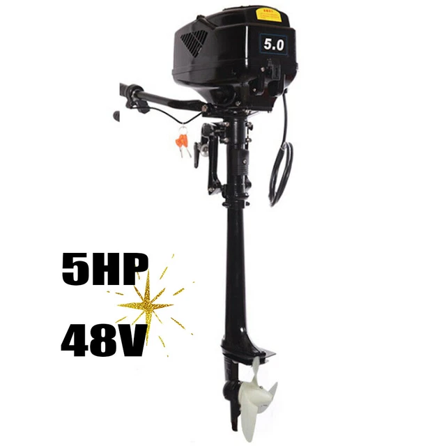 HANGKAI 48V 1200W Electric Outboard Motor Fishing Boat Engine Brushless Motor x1