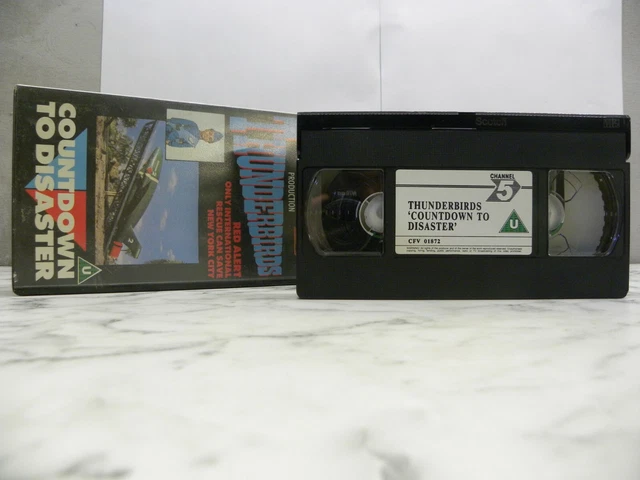Countdown To Disaster *RARE* VHS VIDEO Thunderbirds Countdown To Disaster Video Uk Seller # ...